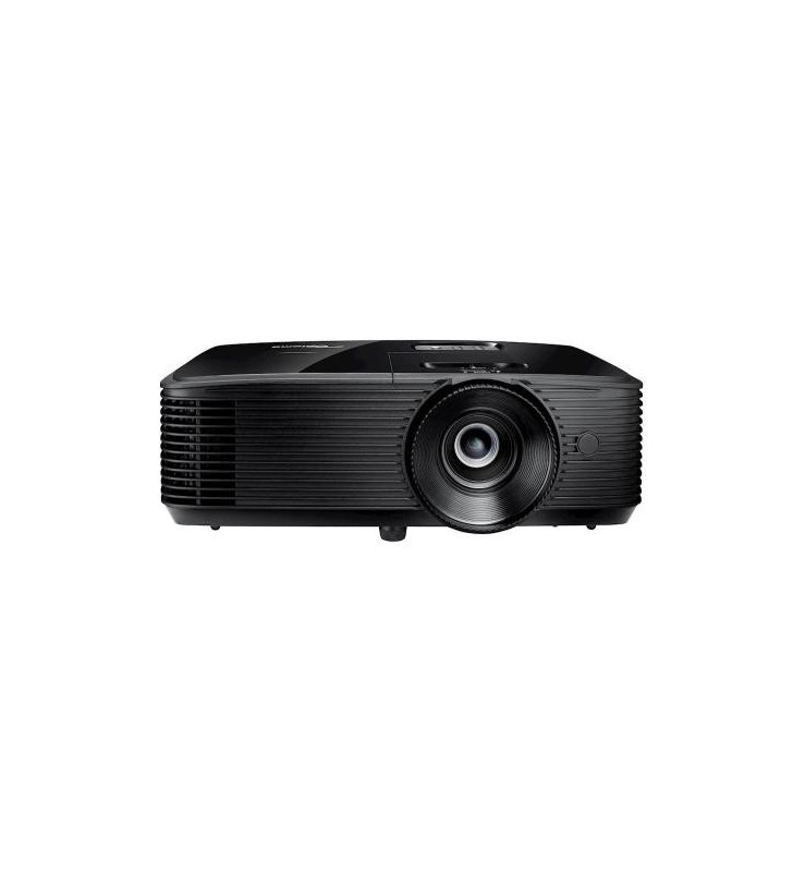 Videoprojector DS322e, SVGA native resolution, 3800 ANSI Lumen brightness, 22.000:1 contrast ratio, Inputs 1 x HDMI 1.4a 3D support, 1 x VGA (YPbPr/RGB), 1 x Composite video, 1 x Audio 3.5mm Outputs 1 x VGA, 1 x Audio 3.5mm, 1 x USB-A power 1A Contro