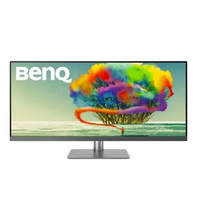 Monitor Benq PD3420Q 86,4 cm [34 inchi] 3440 x 1440 pixeli Quad HD LED gri