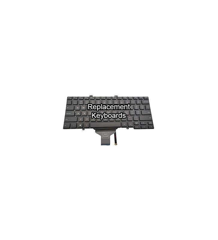 Tastatură - Iluminat din spate 100 de taste - Punct unic - Qwertzu Germană pentru Latitude 5520