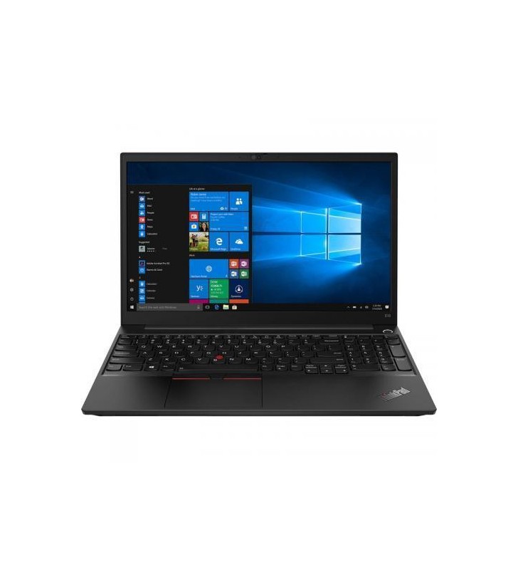 Laptop Lenovo ThinkPad E15 Gen 2, Intel Core i7-1165G7, 15.6inch, RAM 16GB, SSD 512GB, Intel Iris Xe Graphics, Windows 11 Pro, Black