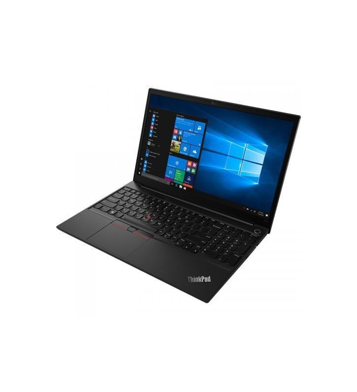 Laptop Lenovo ThinkPad E15 Gen 2, Intel Core i7-1165G7, 15.6inch, RAM 16GB, SSD 512GB, Intel Iris Xe Graphics, Windows 11 Pro, Black