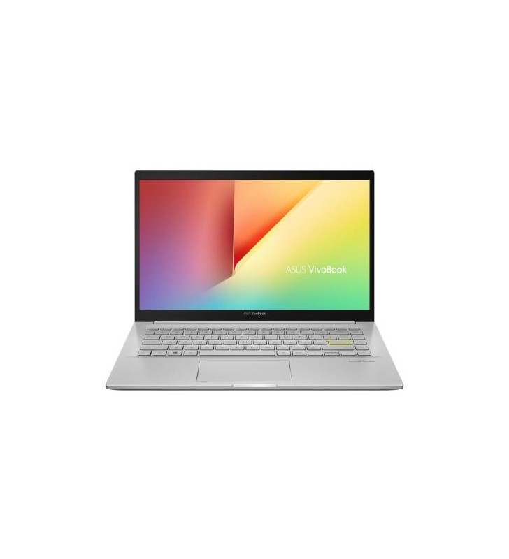 Laptop ASUS VivoBook K413EA-EB1475, Intel Core i5-1135G7, 14inch, RAM 8GB, SSD 512GB, Intel Iris Xe Graphics, No OS, Transparent Silver