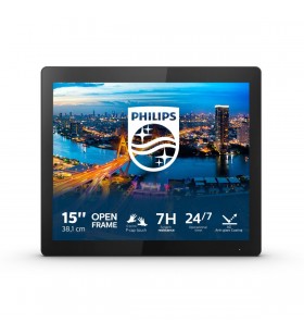 Philips B Line 152B1TFL/00 monitoare cu ecran tactil 38,1 cm (15") 1024 x 768 Pixel Multi-touch Negru