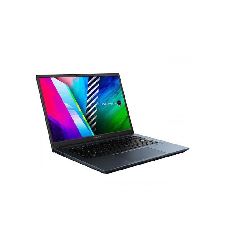 Laptop ASUS VivoBook Pro 14 OLED M3401QC-KM137, AMD Ryzen 7 5800H, 14inch, RAM 16GB, SSD 1TB, nVidia GeForce RTX 3050 4GB, No OS, Quiet Blue