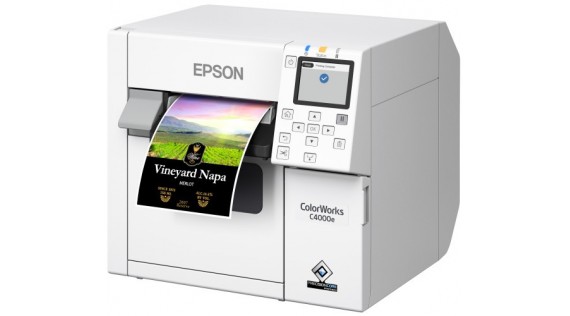 Epson completează gama de imprimante pentru etichete la cerere cu noile modele ColorWorks C4000e